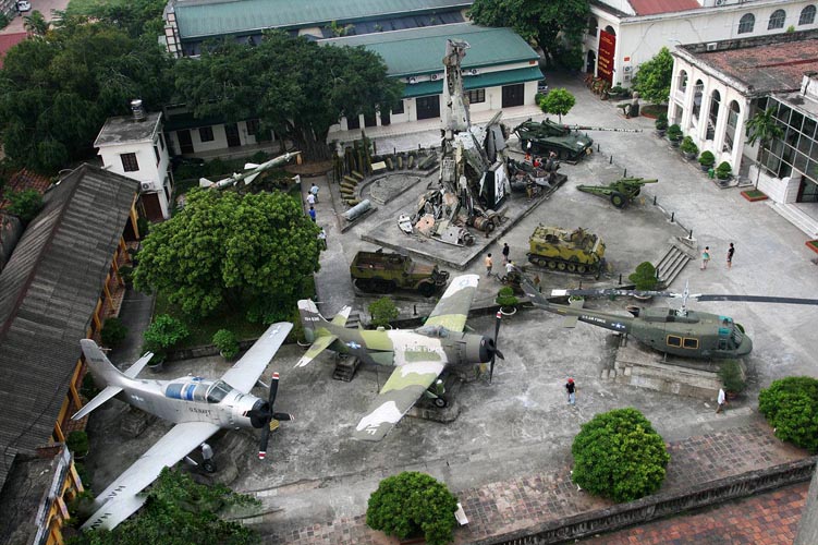 vietnam-military-history-museum-hanoi-ariel