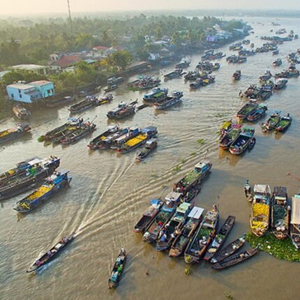 Cai Rang Floating Market - My Tho & Ben Tre - Private Tour